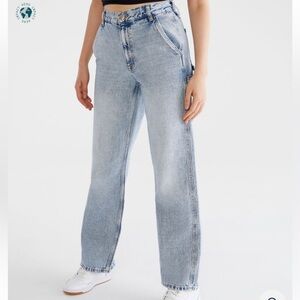 Aeropostale ‘90s High-Rise Baggy Carpenter Jean Stone Wash Size 4